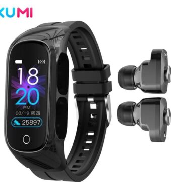 Smart Watch with Earbuds